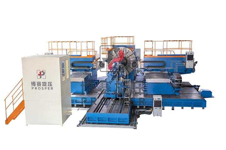 Heavy Duty Type With Heating Double Roller CNC Metal Spinning Machine Series